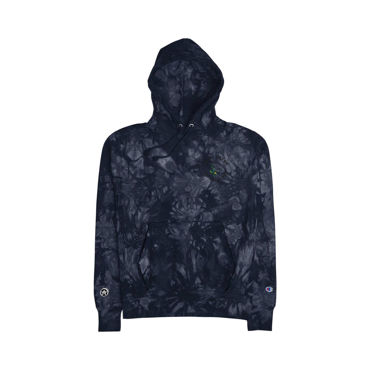 Daisy Fresh NTX x Champion Embroidered Hooded Sweatshirt