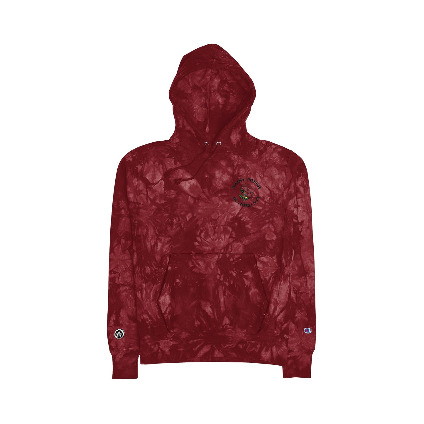 Daisy Fresh NTX x Champion Embroidered Hooded Sweatshirt