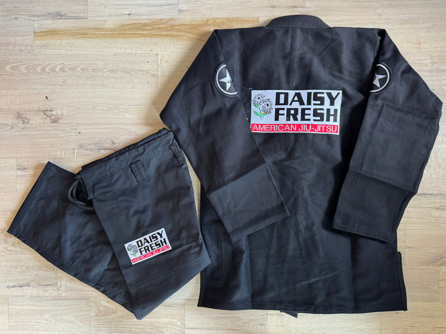 Daisy Fresh American Jiu-Jitsu Training Gi (Black)